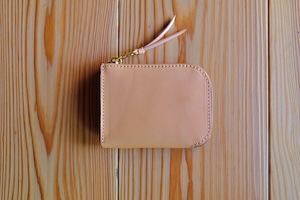 《即納》zip wallet【horse natural】