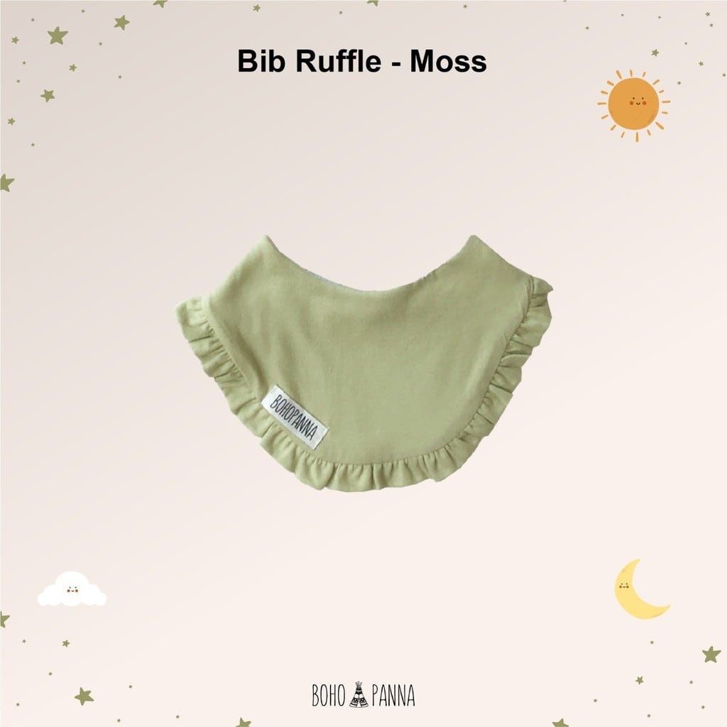 Bohobaby/Ruffle bib new colour/大人気のラッフルスタイ/新色