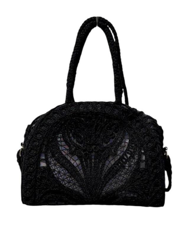 【25AW】Mame Kurogouchi マメ クロゴウチ / Cording Embroidery Demi Lune Handbag / ハンドバッグ