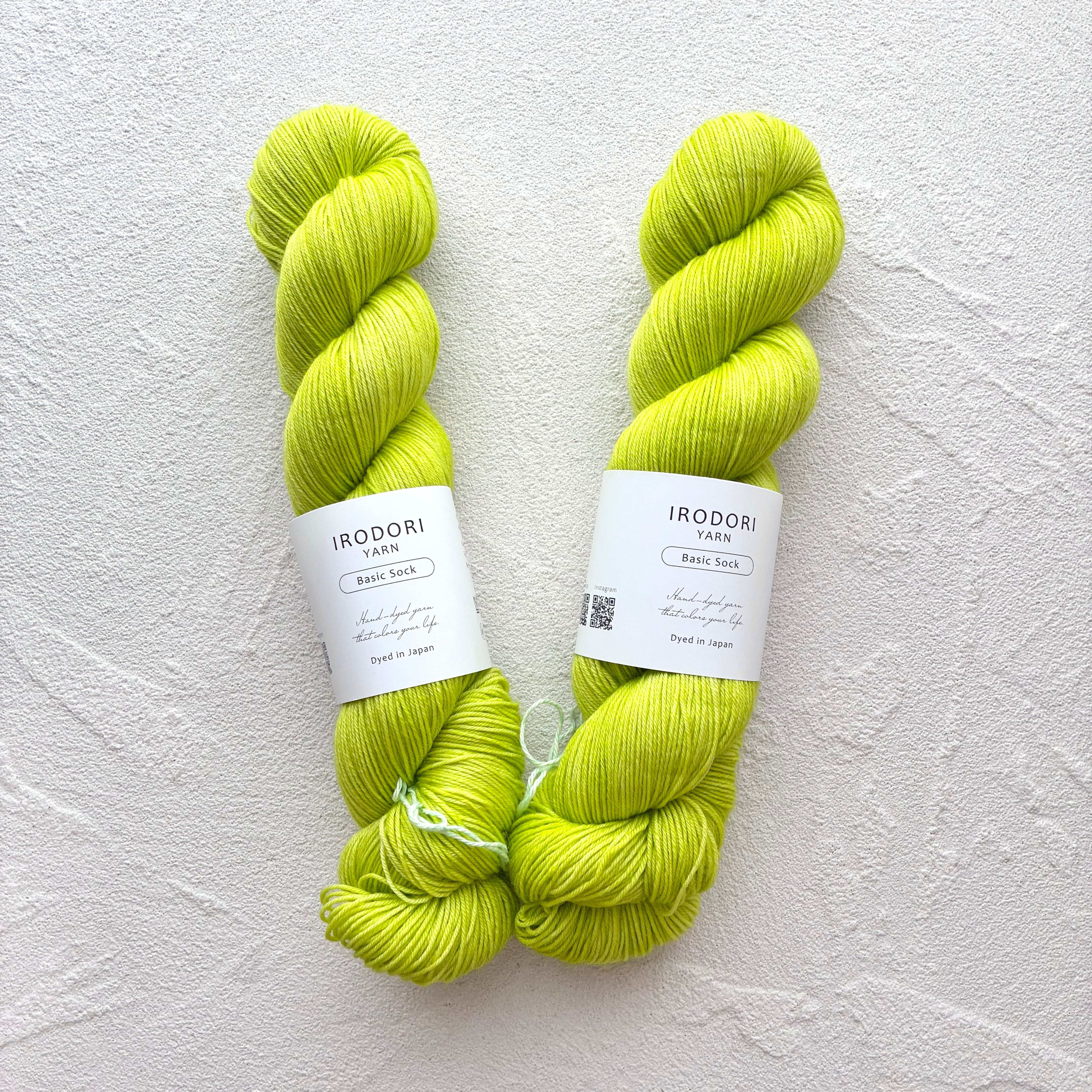 Basic Sock 【Citrus Green】