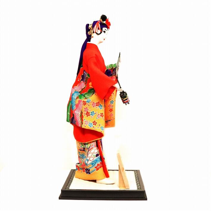 仲村洋子・沖縄人形・かせかけ・琉球人形・台付・No.200118-025・梱包