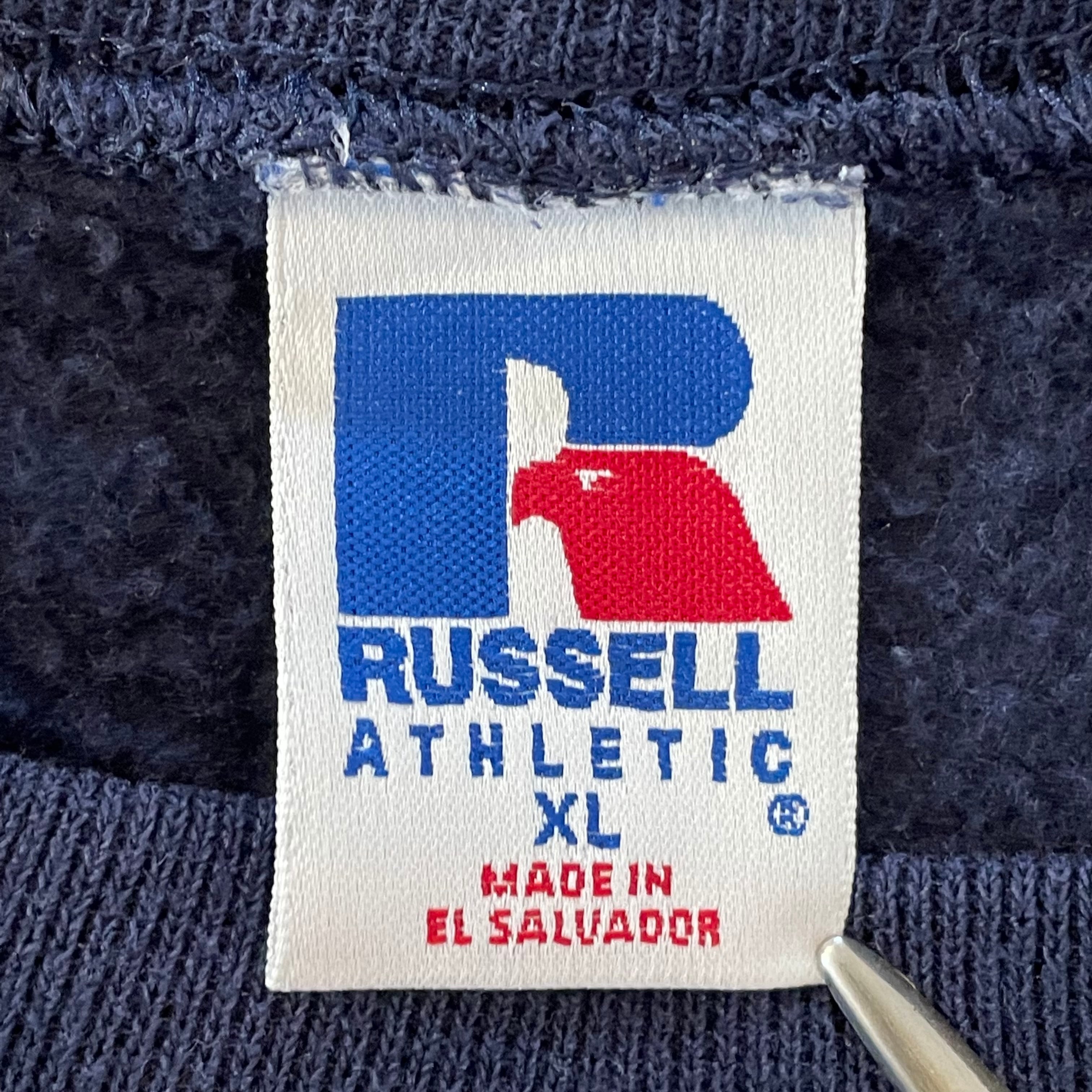 Russell】カトリックスクール 刺繍ロゴ トレーナー スウェット XL