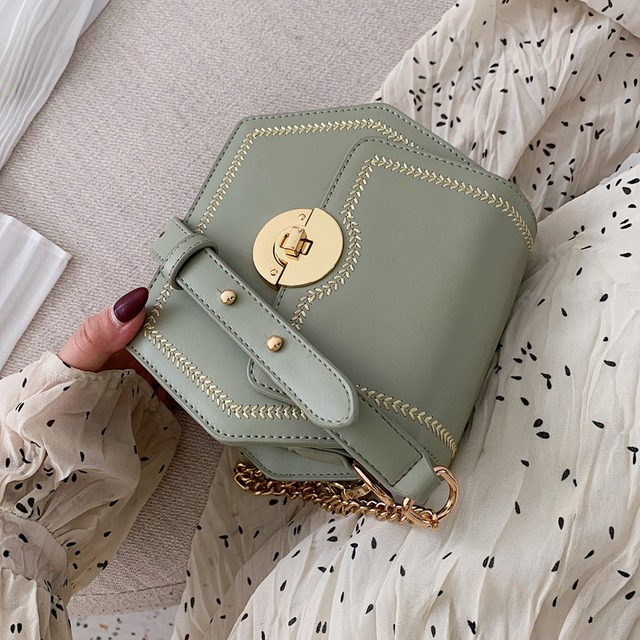 チェーン メッセンジャーバッグ 手作りハンドバック76606774174