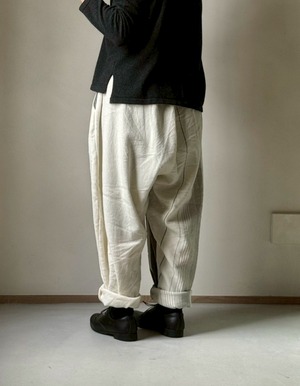 36)  ボンズ ウールミックス  WH/GY  玉木新雌 tamaki niime