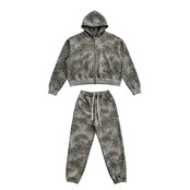 WSHOT Original Leopard Print Zip Hoodie WS156