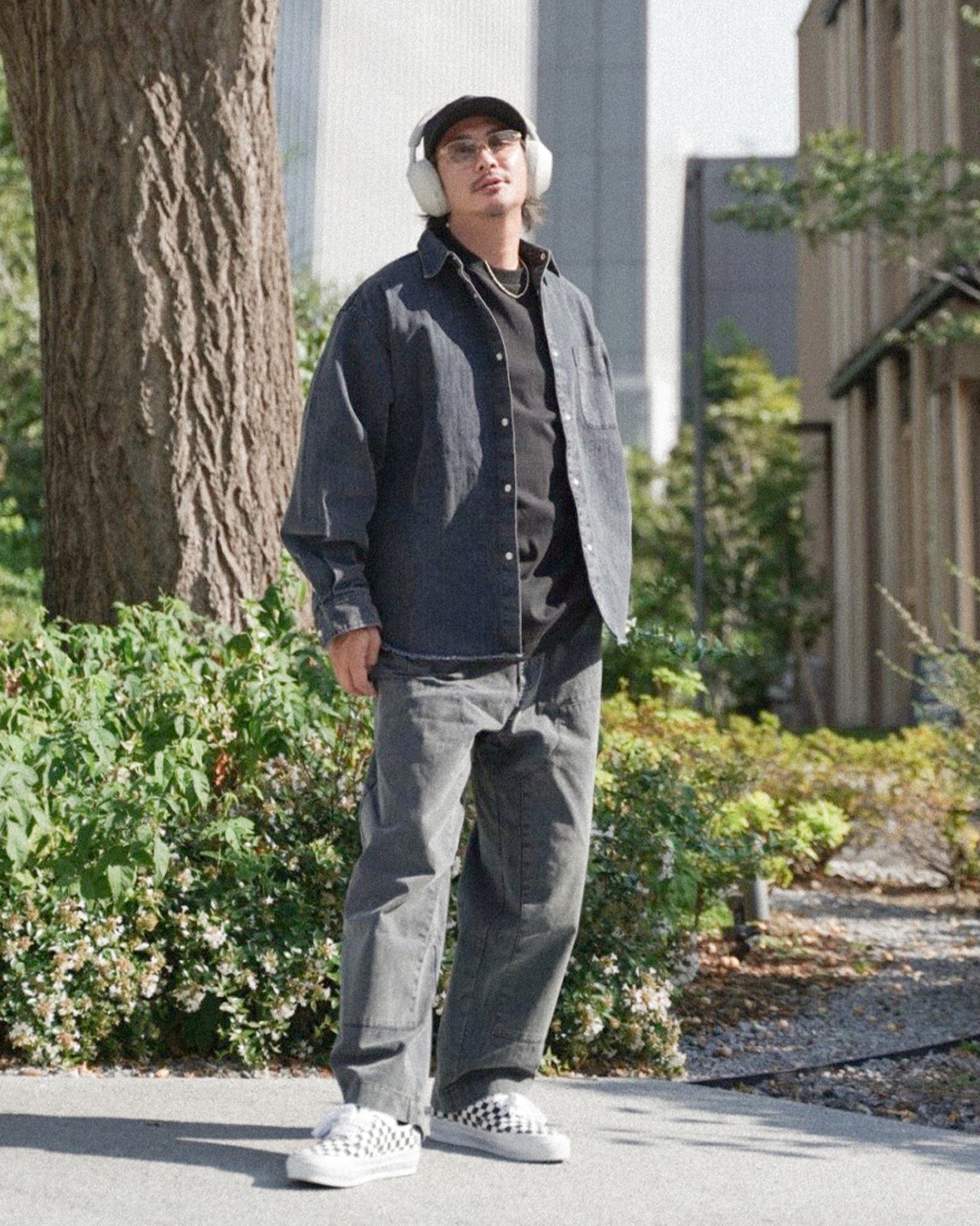 【#Re:room】VINTAGE WASHED COLOR TUCK WIDE PANTS［REP306］