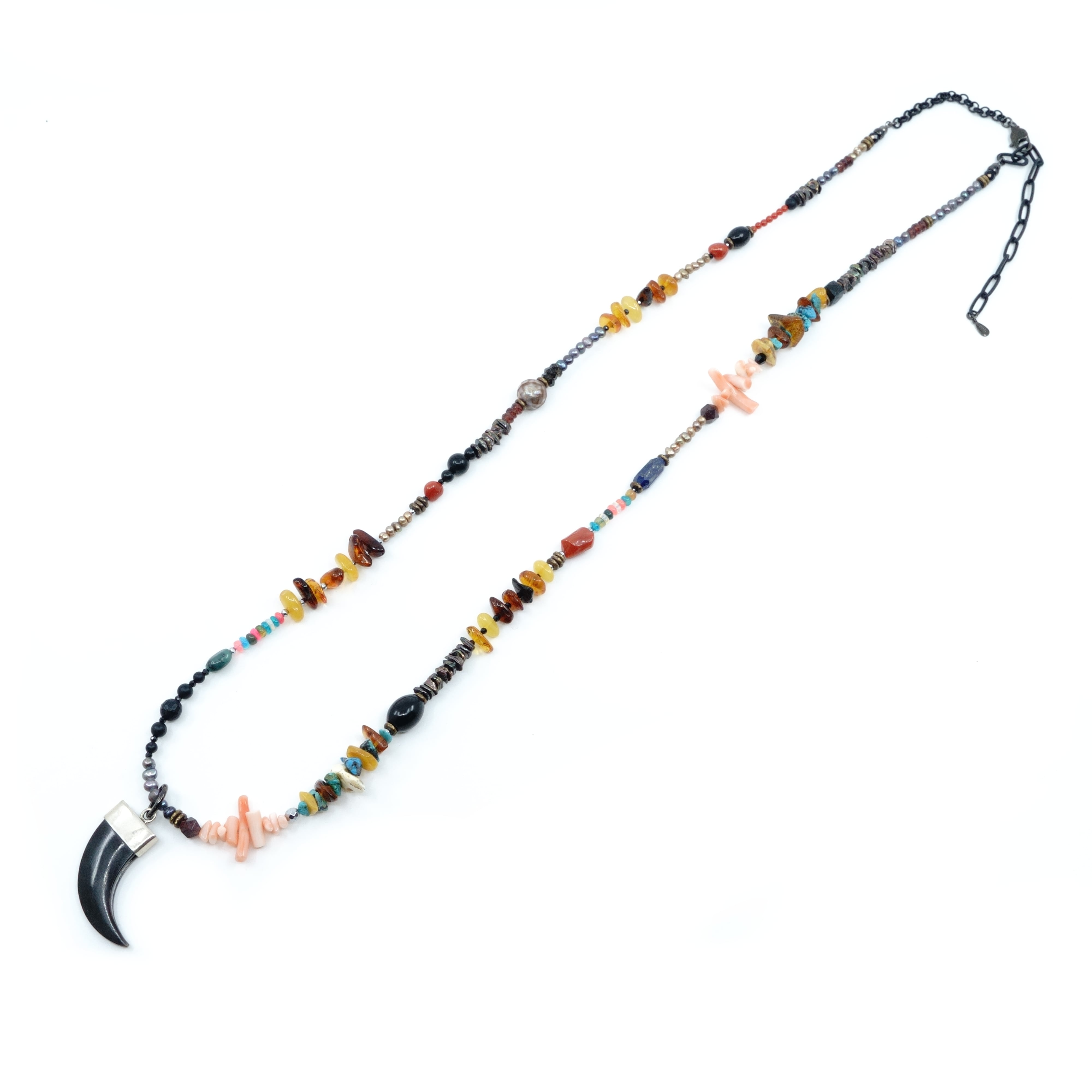 2025 2nd】gunda<ガンダ>EARTH 2 NECKLACE/A（with horn） [アース 2