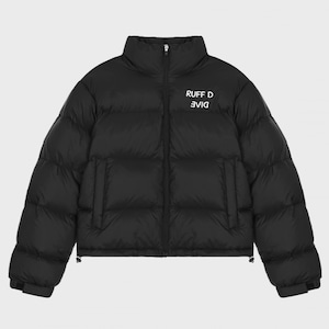 [RUFF D DIVE] Basic Logo Down Jacket Black 正規品 韓国ブランド 韓国通販 韓国代行 韓国ファッション