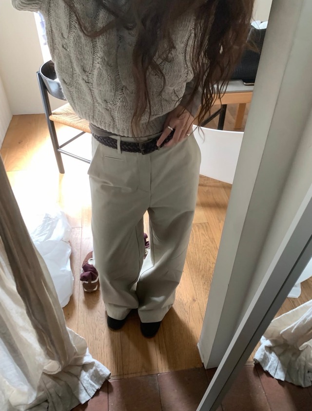 (予約) taffeta / Work chino pants 3color
