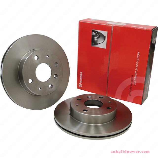 brembo ブレーキローター DAIHATSU シャレード G102S 87/1〜90/11 フロント 09.6748.10