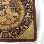 TIN缶 　お茶缶　Lipton  オリエンタルな図柄　大型希少 12OTas22