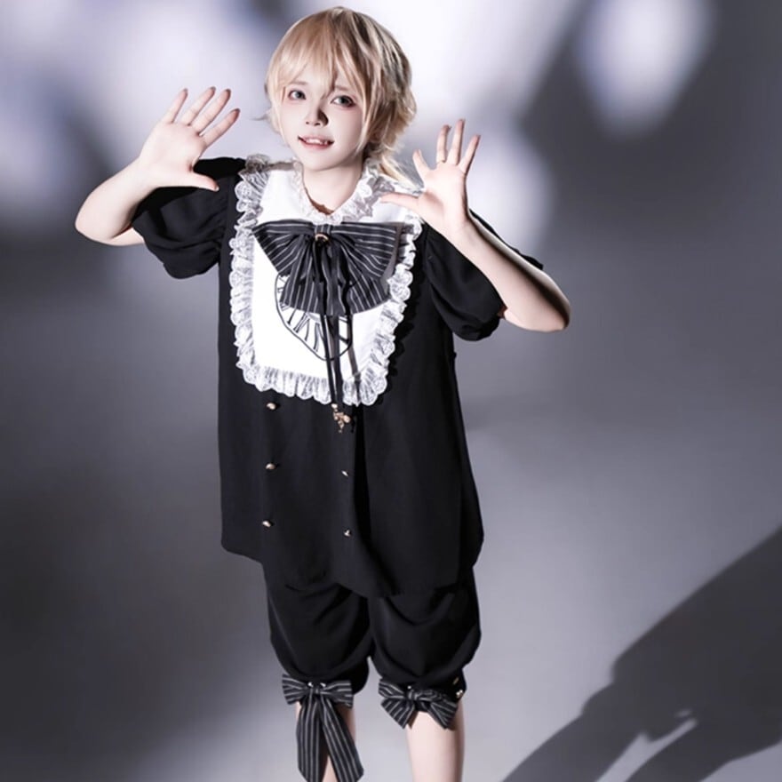 予約受付 皇子系ロリィタ セットアップ 5点セット 王子系 少年装 男装