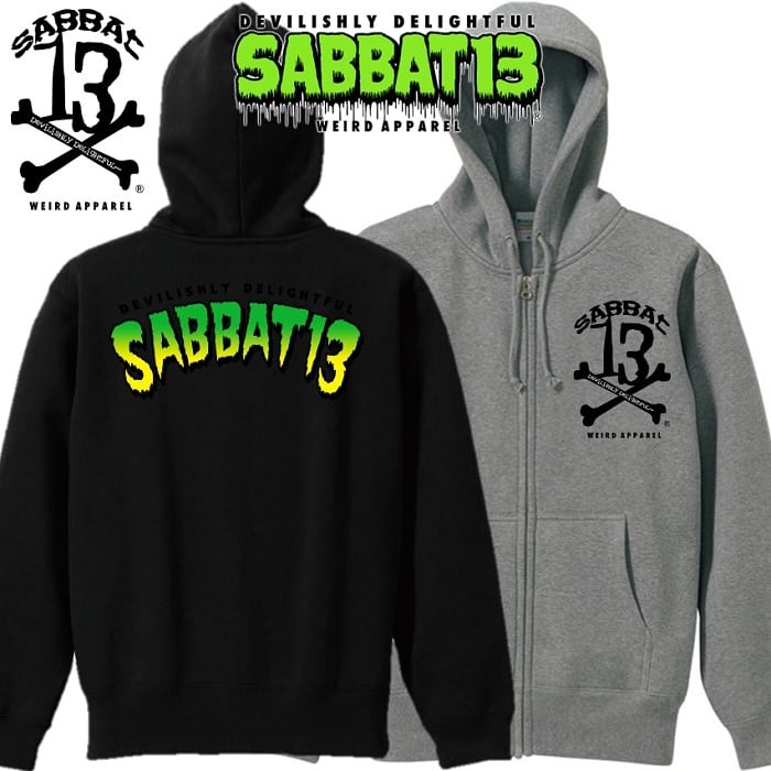 SABBAT13のパーカー サバトサーティーン