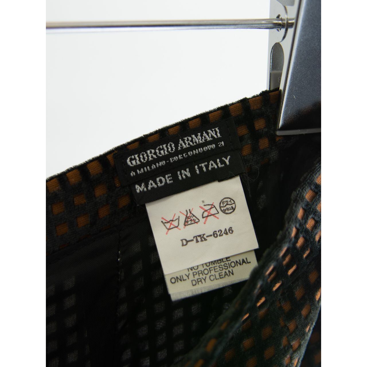 GIORGIO ARMANI】Made in Italy Velour Jersey Pants（ジョルジオ