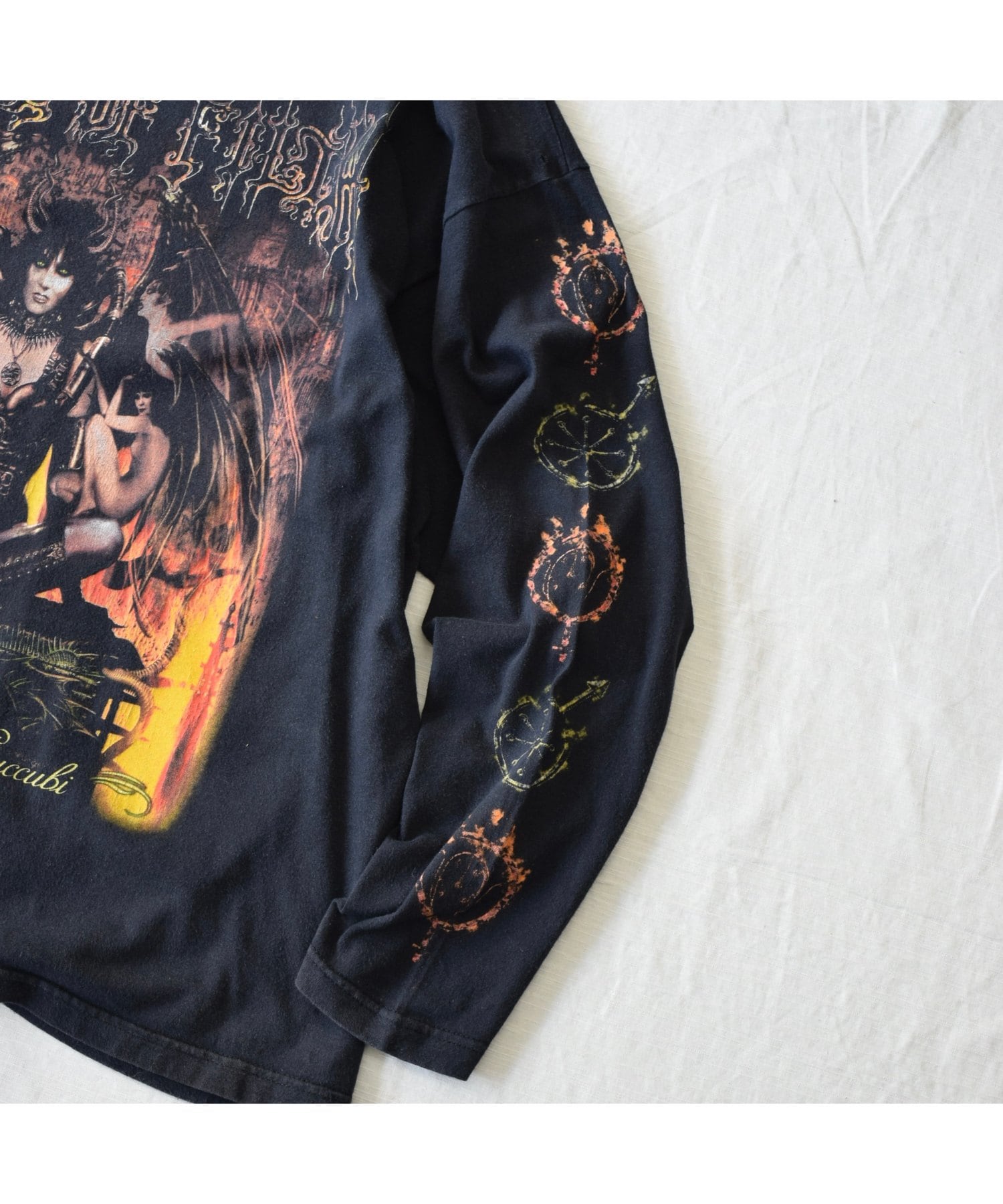 01 CRADLE OF FILTH ロングスリーブTシャツ メンズXL ブラック メタル