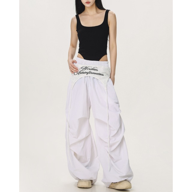 star flap loose pants　スターフラップルーズパンツ　J0976