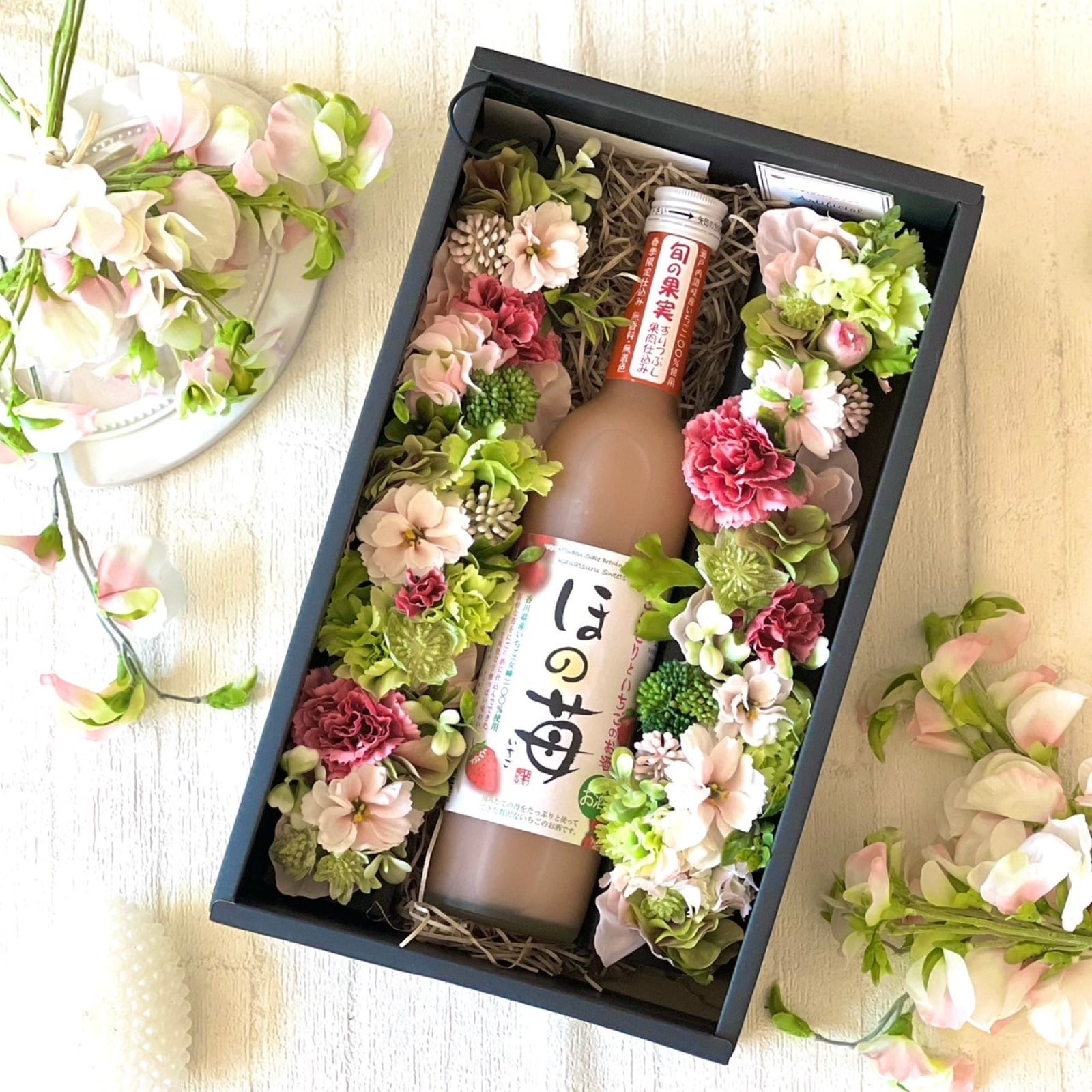 選べる！リキュール&アーティフィシャルフラワーボックス | 日本酒