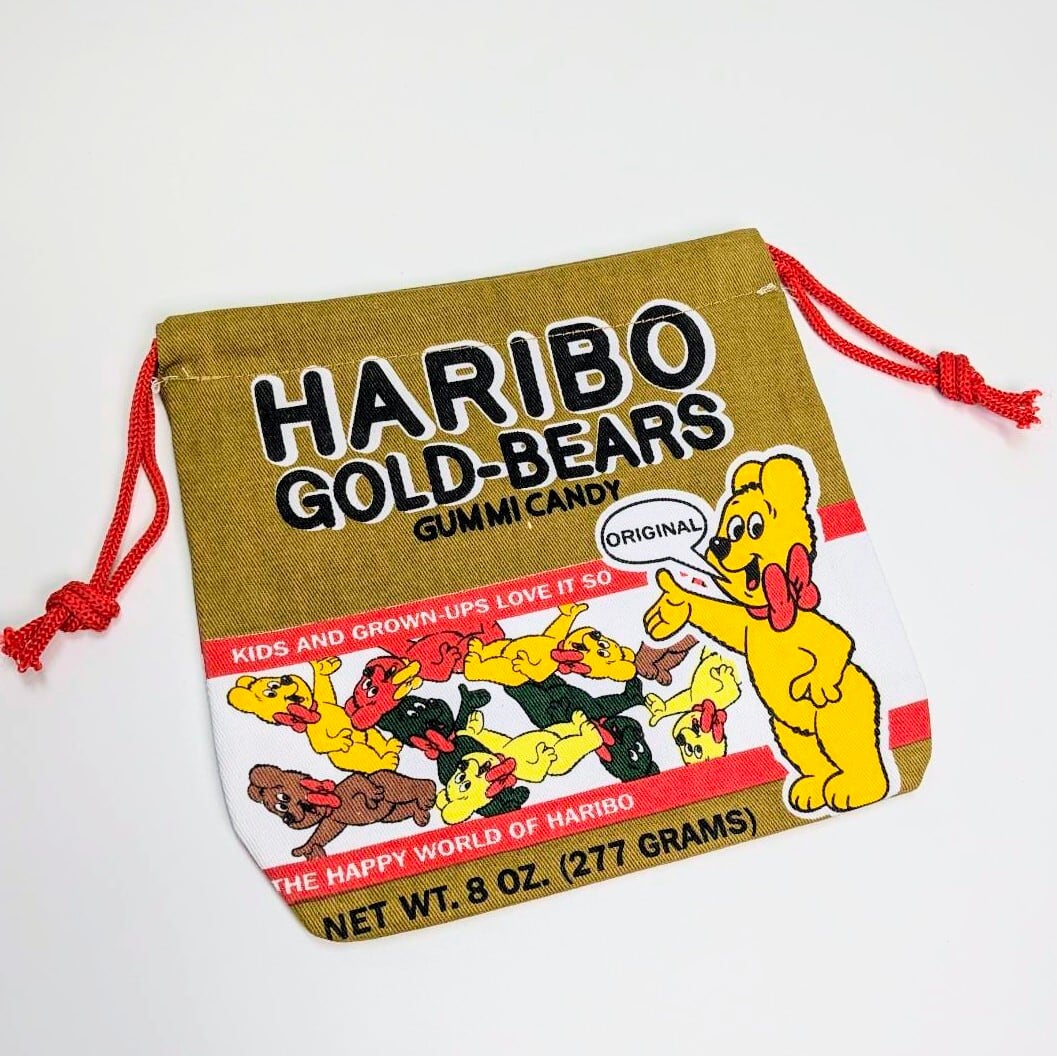♧ 再入荷！【HARIBO（ハリボー）】アメリカンキャラクター巾着袋 〚アメリカン雑貨 アメトイ〛