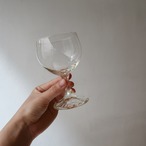 ほんのり飴色のウイスキーグラス