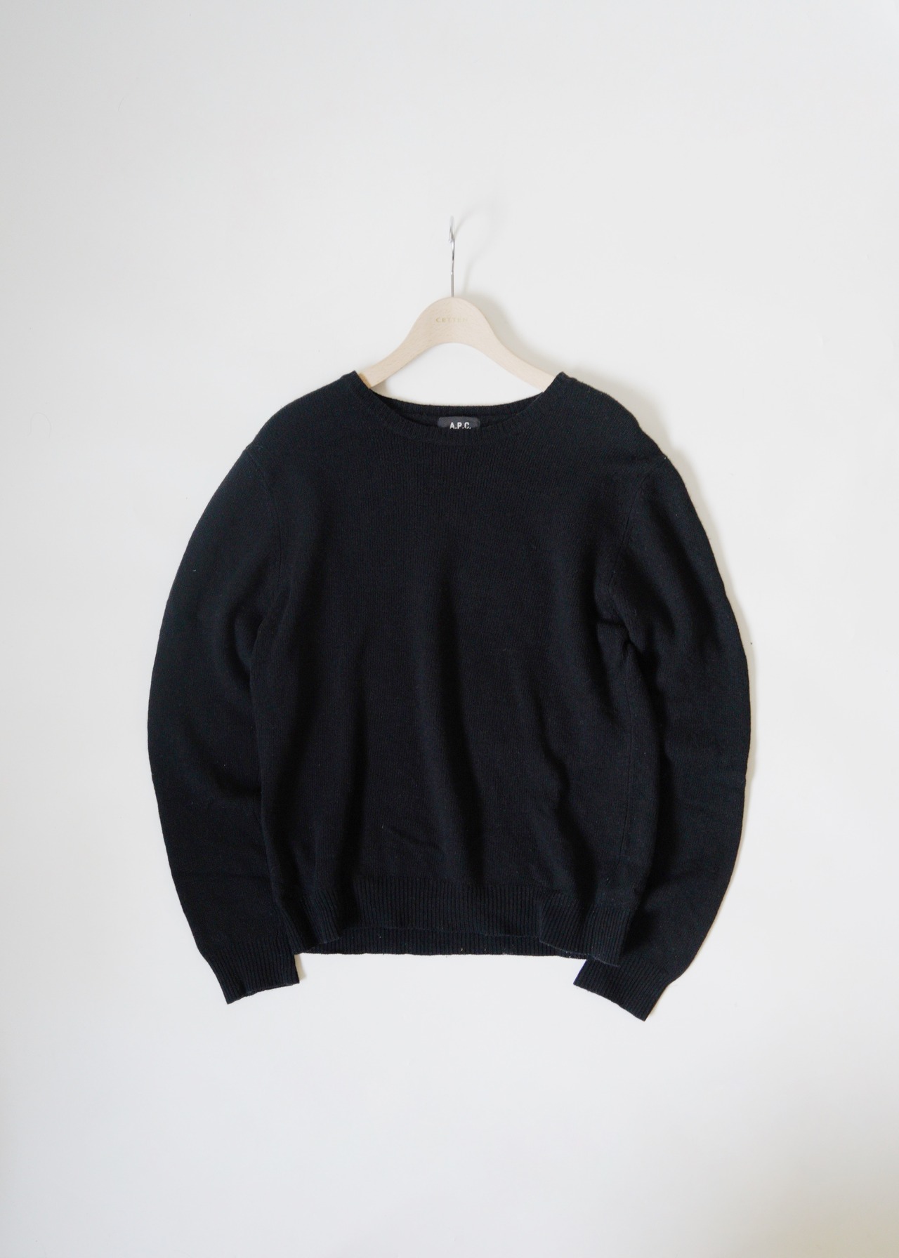 90’s - A.P.C. wool crew neck knit