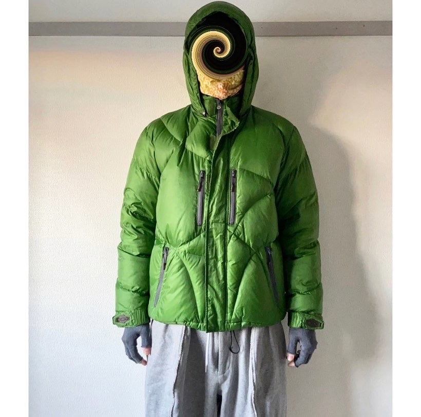 vintage 00s 〜 oakley light green down jacket | protocol