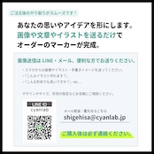 オリジナル蛍光ゴルフマーカー制作(ミニマム20個から数量選択制)パッケージ付き