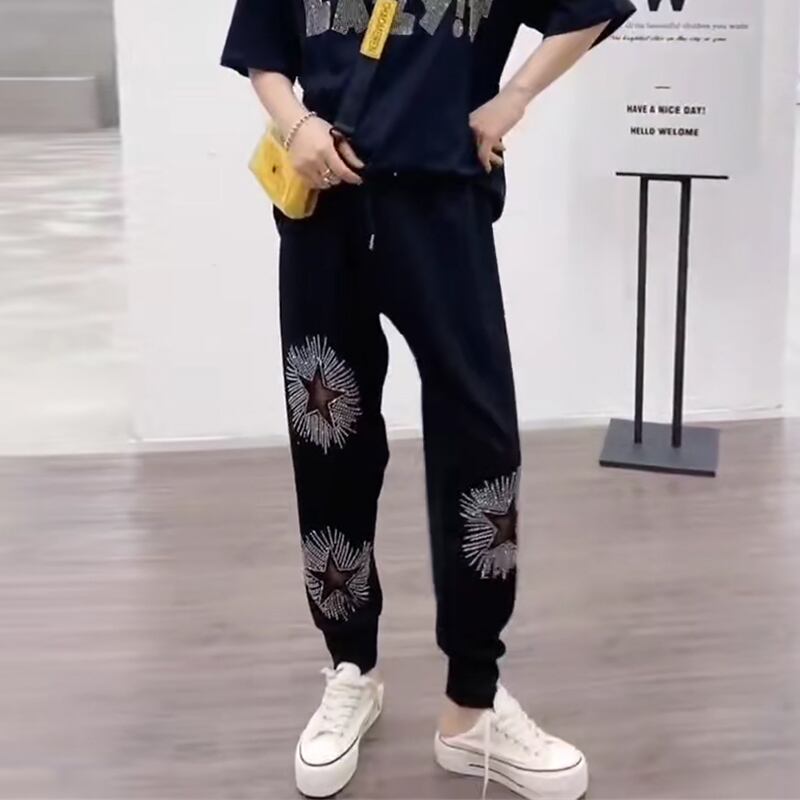 カジュアルパンツ ルーズスタイル ミックスインファッション50003341040