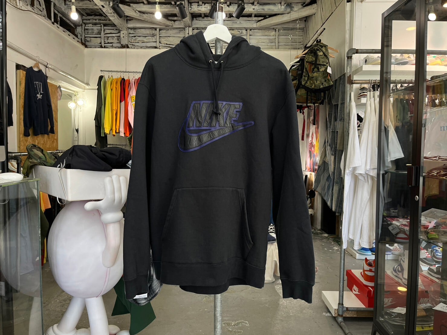 Supreme Nike Hooded Sweatshirt black