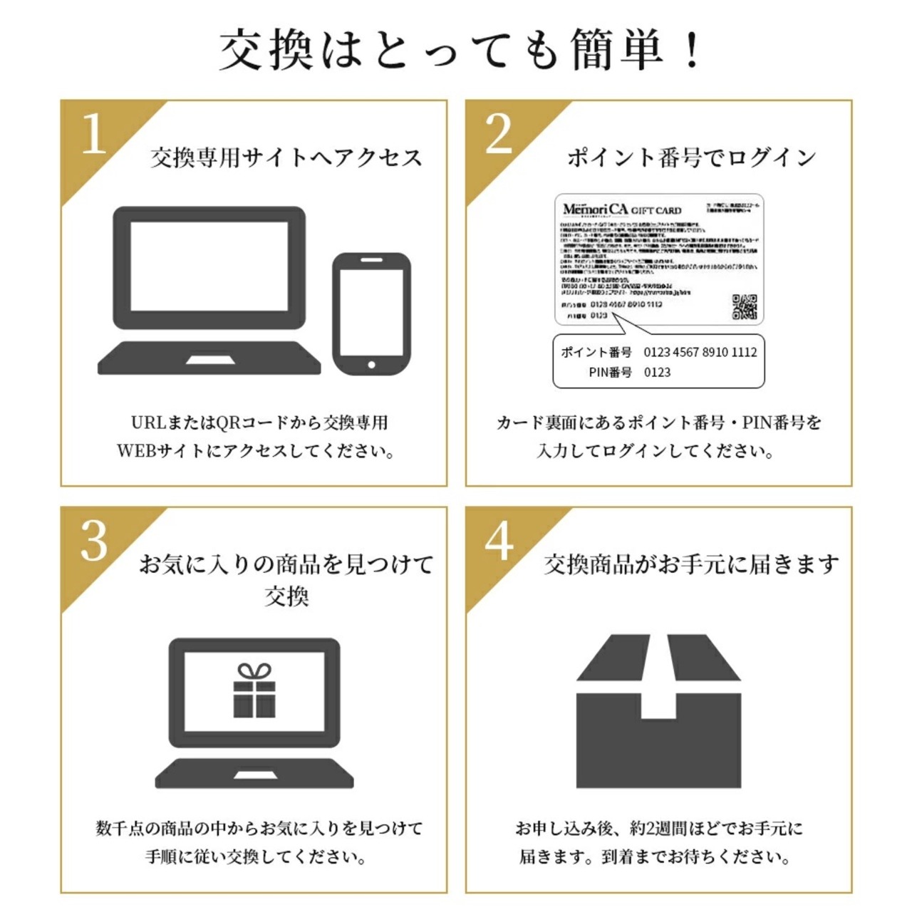 メモリカ（MemoriCA） 25000ポイントコース