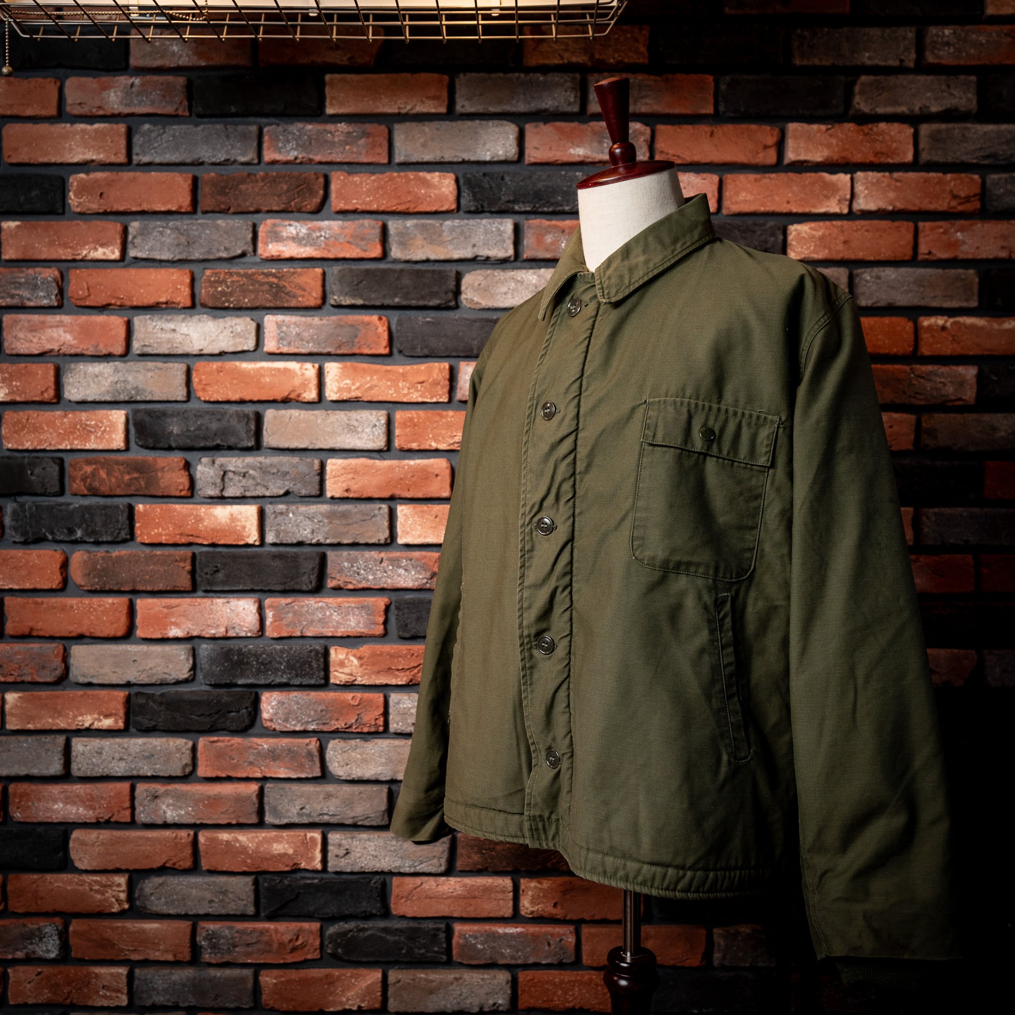 X-LARGE】U.S.Navy A-2 Deck Jacket 