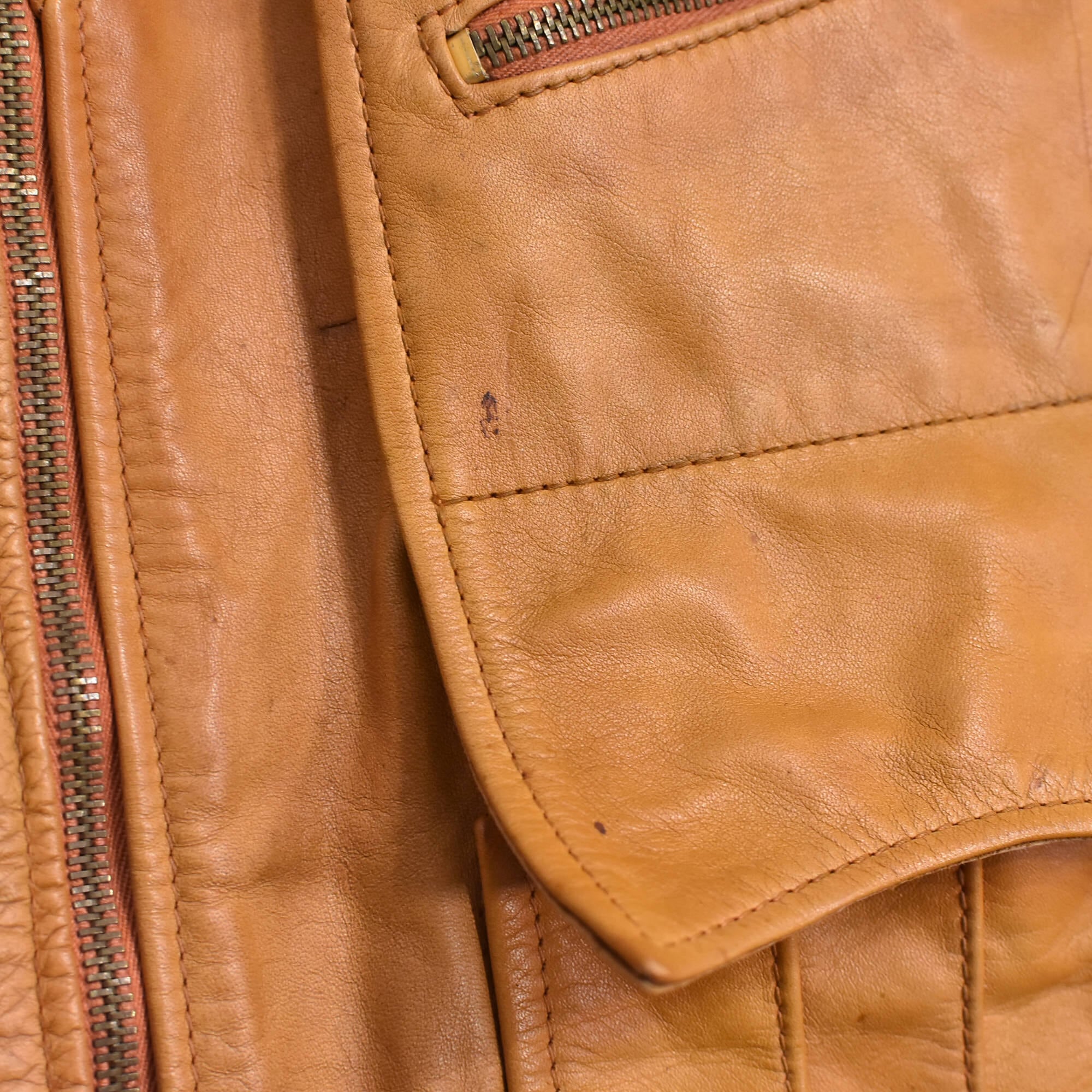 70～80s LEATHER CRAFT PROCESS OF AMERICA leather jkt | 古着屋 grin