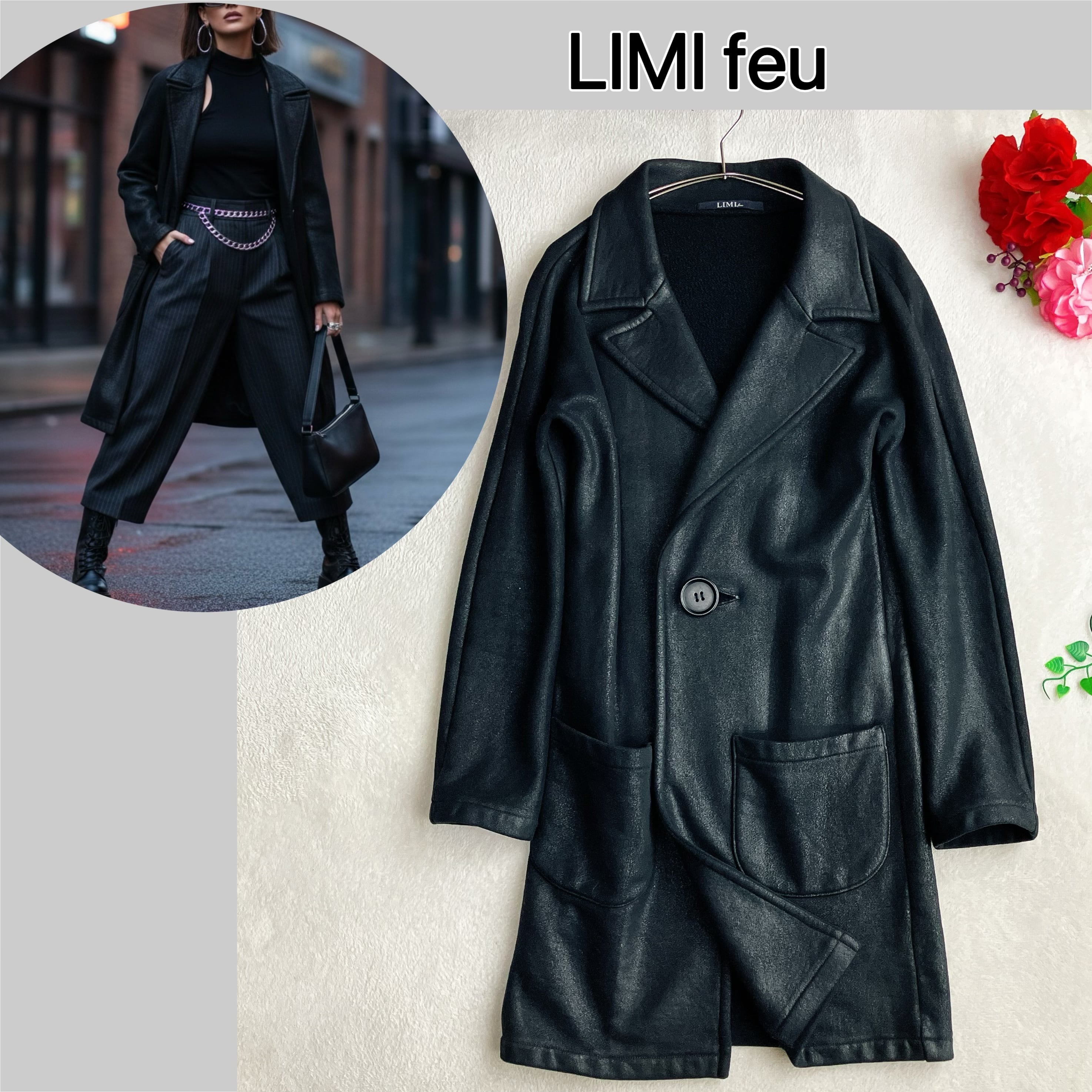 美品】Aquascutum アクアスキュータム☆カシミヤ ウールメルトン