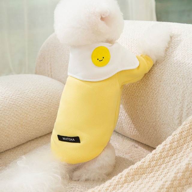 【全2色】襟付きスマイリーフェイスのトレーナー d1527