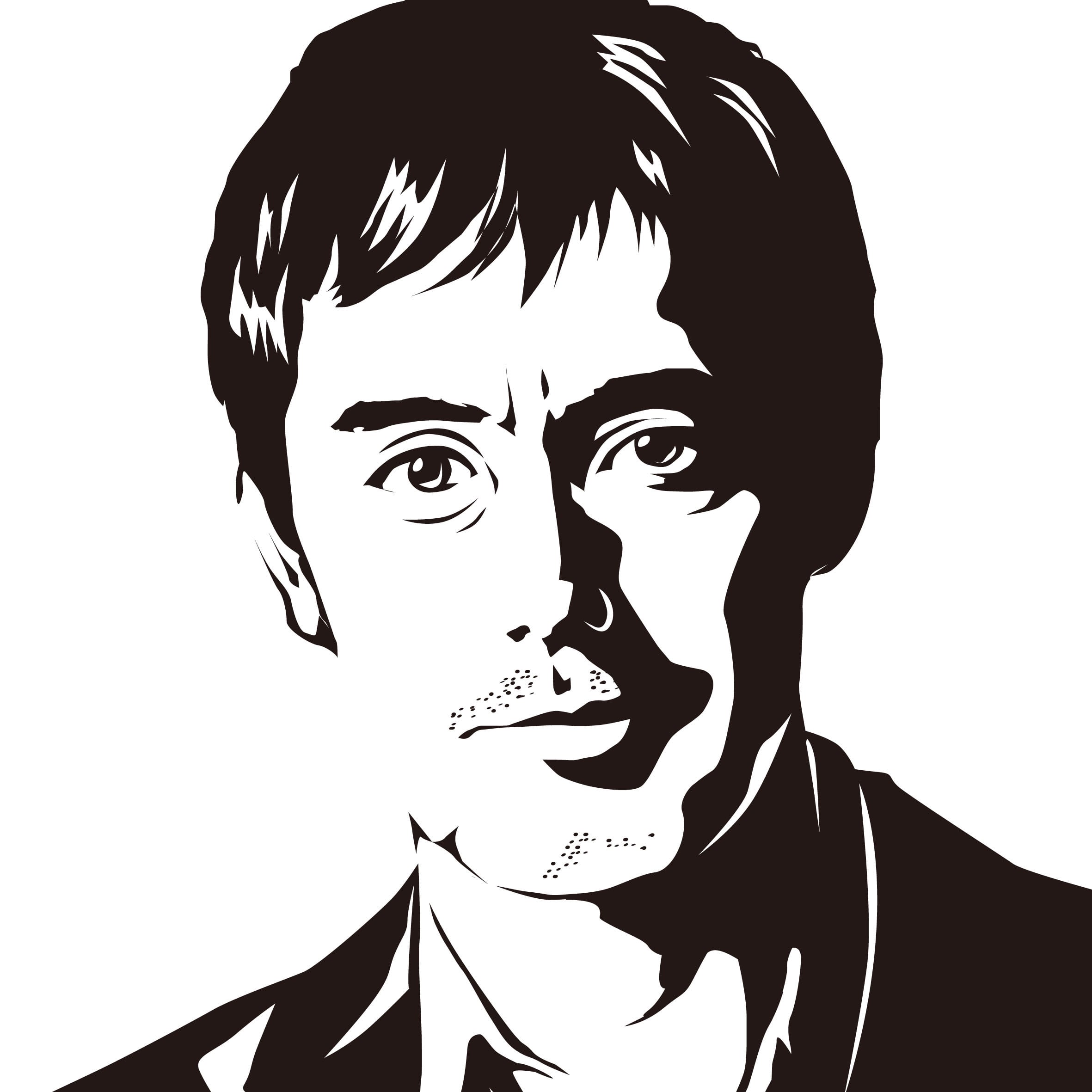 ひと味違う自己紹介」似顔絵シルエット描きます。 | reolabo