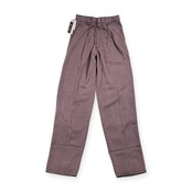 新品 タグ付き PIASPORTS ピアスポーツ ウォッシュ加工 タック パンツ 73/くすみピンクパープル系 メンズ SOZI