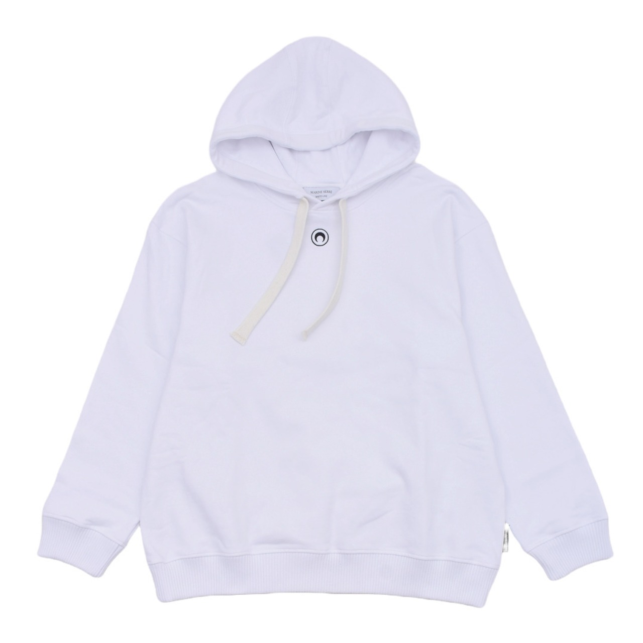 【MARINE SERRE】TOTE BAG LOGO PRINT ORGANIC FLEECE HOODIE - 2