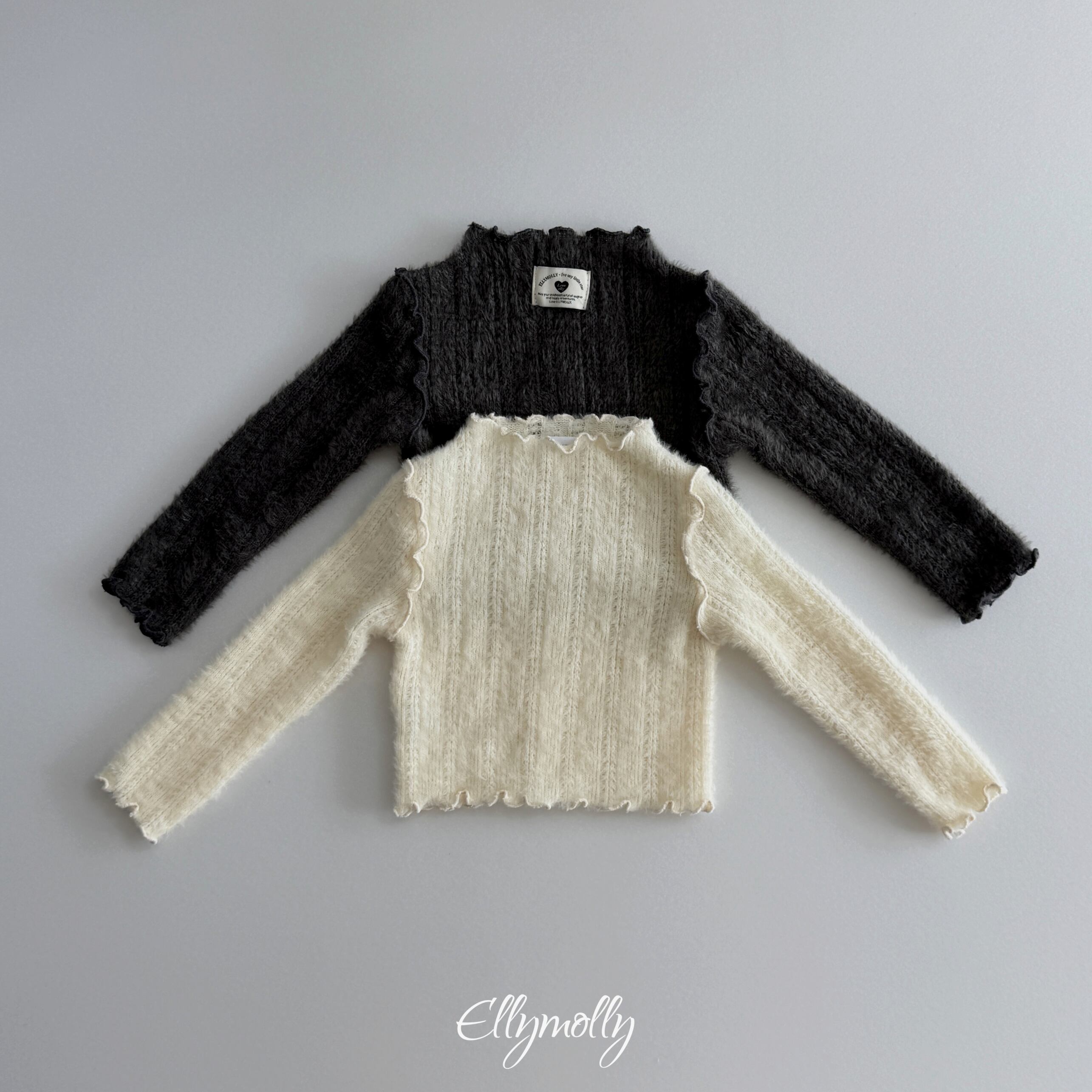 【Jr.size】meringue day day knit【ELLYMOLLY】※11月下旬〜12月上旬発送予定