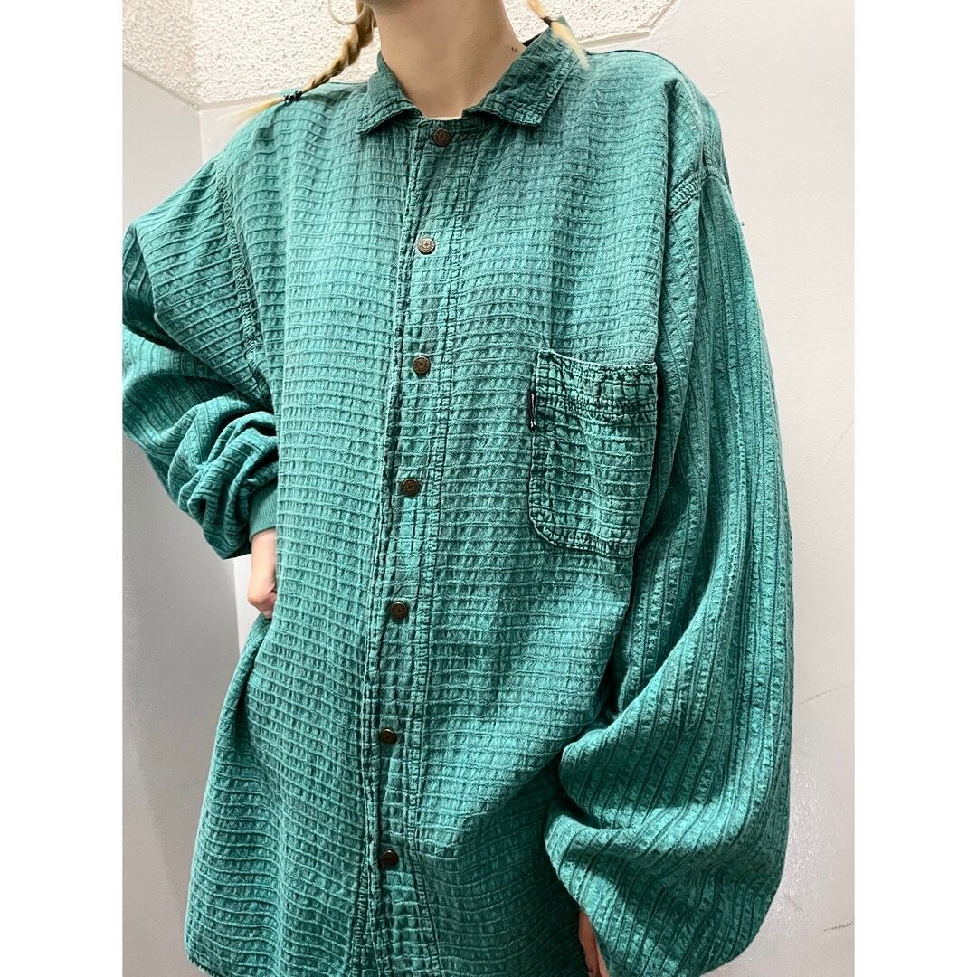 90's EZZE WEAR ロングスリーブシャツ | 古着屋 Boogie 90's EZZE WEAR ロングスリーブシャツ | 古着屋 Boogie