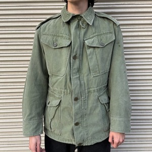 60s イギリス軍 実物 P60 コンバットスモック フィールドジャケット S ミリタリー ユーロ ヴィンテージ コットン combat smock 70s