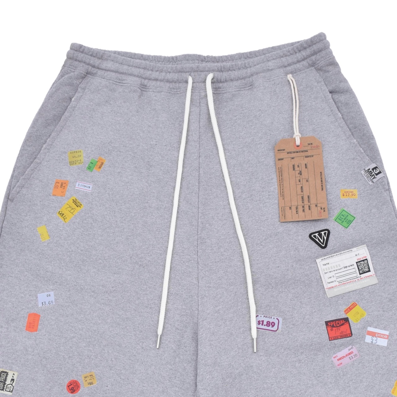 【Maison MIHARA YASUHIRO】PRICE STICKER SWEAT PANTS - 3
