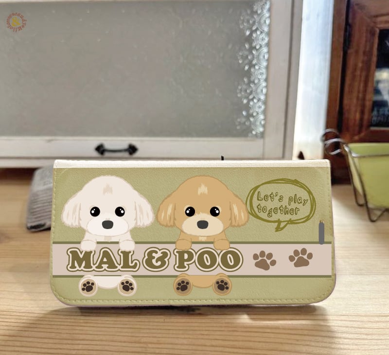 名入れ オーダーメイド うちの子アレンジOK 選べる犬種わんこの iphone