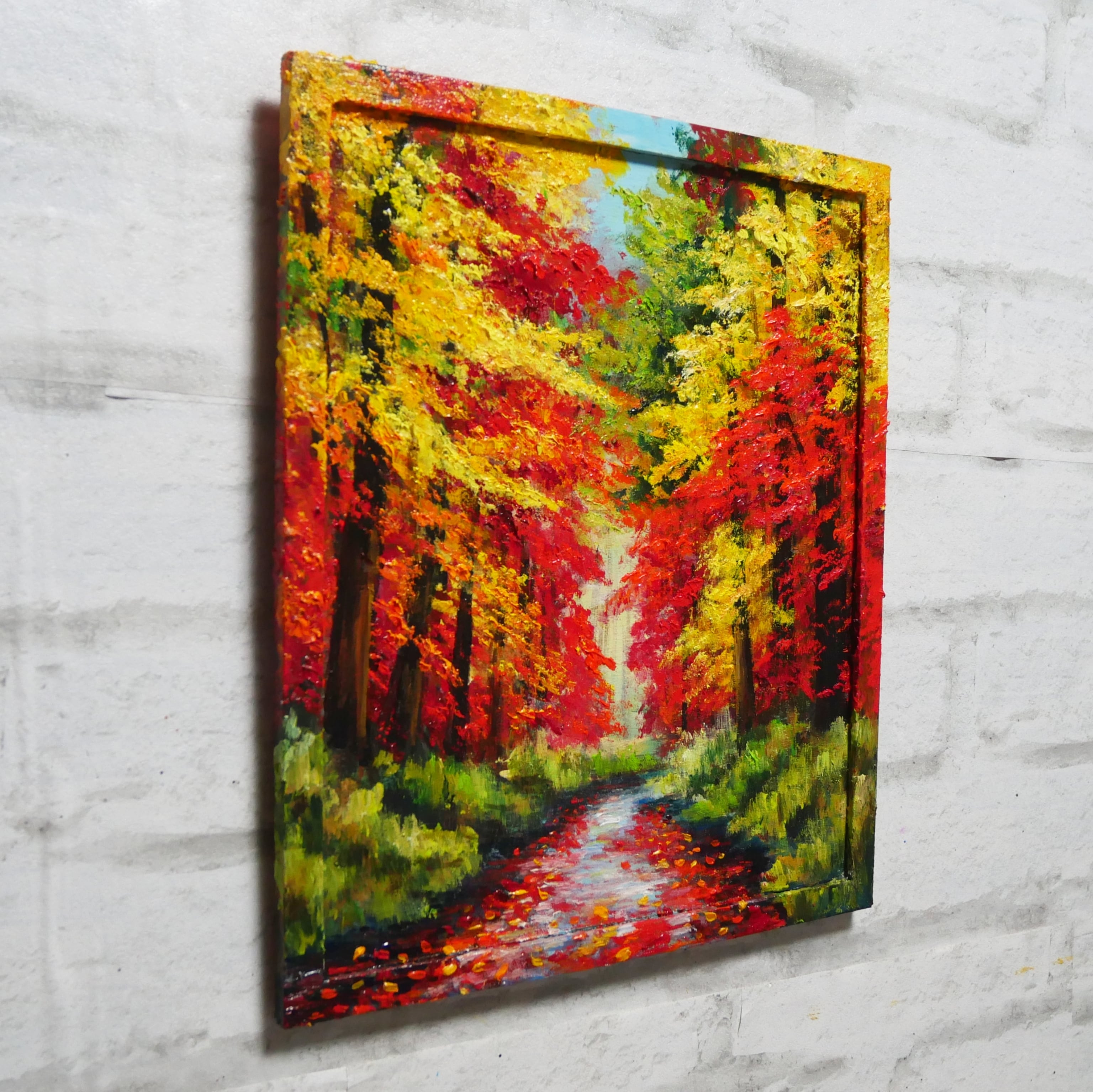 油絵 油彩 油彩画 絵 絵画【巡る季節】 | HIROSHI1990