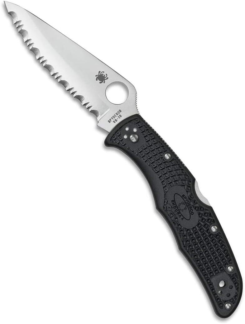 アウトドアナイフ 日本製 C10SBK Spyderco エンデューラ4 アウトドアナイフ 日本製 C10SBK Spyderco エンデューラ4
