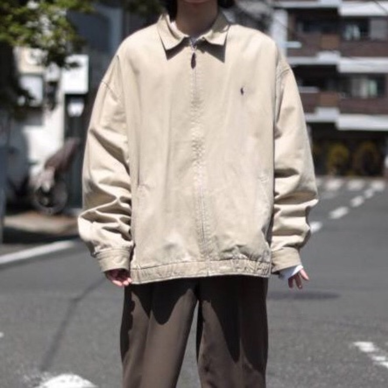 Polo by Ralph Lauren オーバーサイズ コットン スイングトップ【FF 