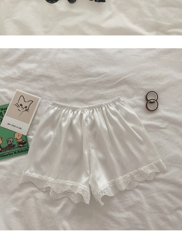 レースレギンス サマー薄手パンツ 夏物 萌量不足74445179003