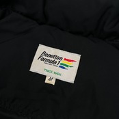希少 レア Benetton Formula 1 ベネトン フォーミュラ 1 ダウン ベスト サイズ M /ブラック/F1