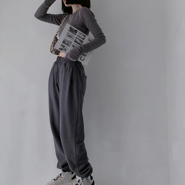 ★WIDE LOOSE SWEATPANTS　☝04003