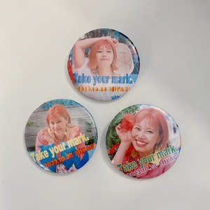 Take your mark.【宮城限定】缶バッチ