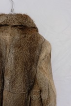 Real fur coat
