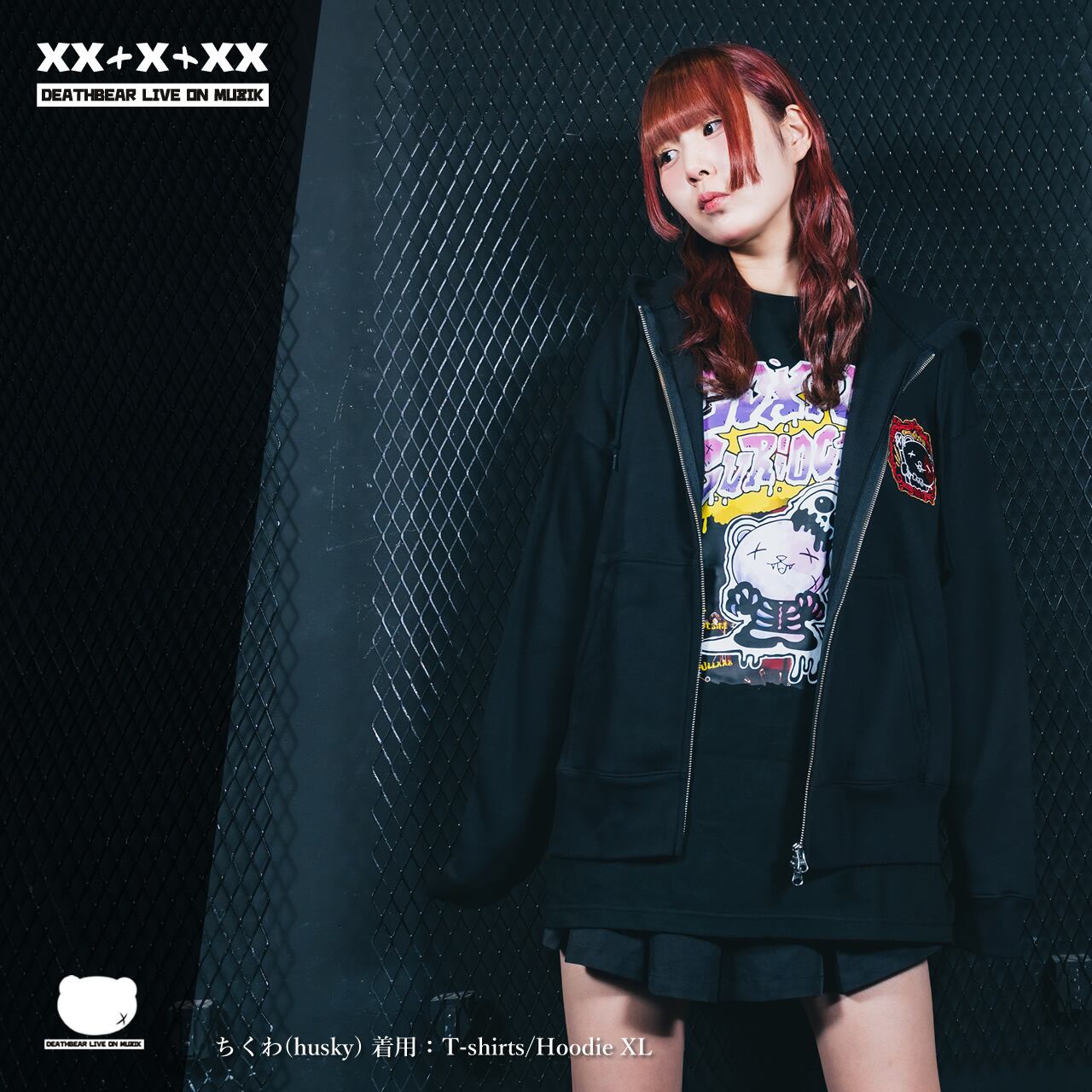 TURN UP THE GAIN】ZIP PARKA | DEATHBEAR LIVE ON MUZIK /デスベア